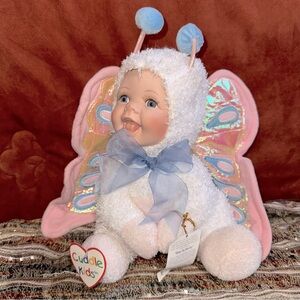 2003 Geppeddo Cuddle Kids Bliss Butterfly Doll
